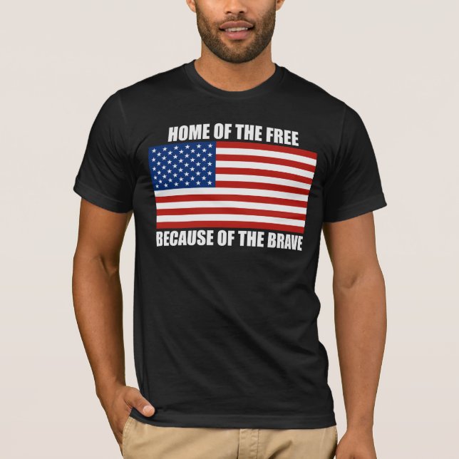 Maison du libre en raison du T-shirt courageux (Devant)