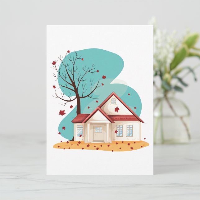 Maison En Automne Invitations (Créateur téléchargé)