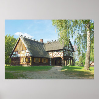 Maison en bois - Poster