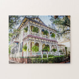 Maison en pain d'épice Savannah Charme Puzzle Phot