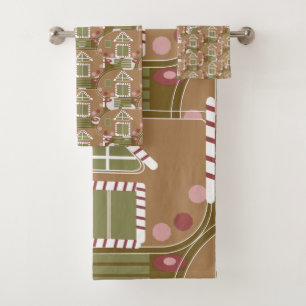 Maison en pain d'épices Camper rose