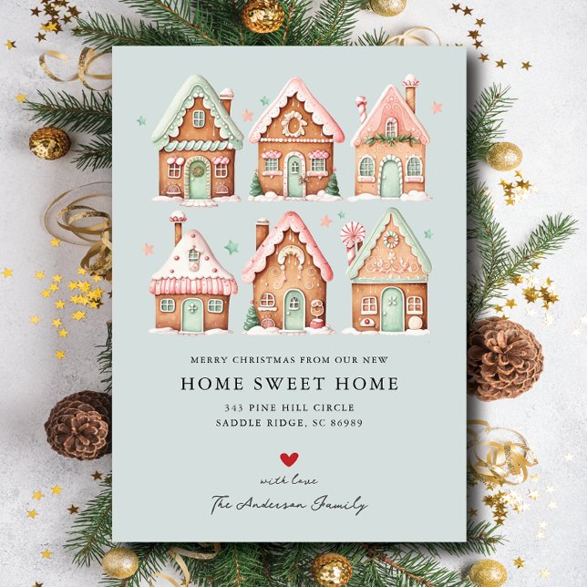 Maison en pain d'épices Village Faire-part mobile (Créateur téléchargé)