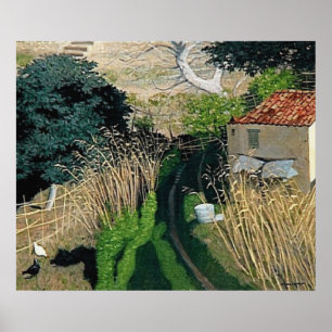 Maison et roseaux - Poster Felix Vallotton