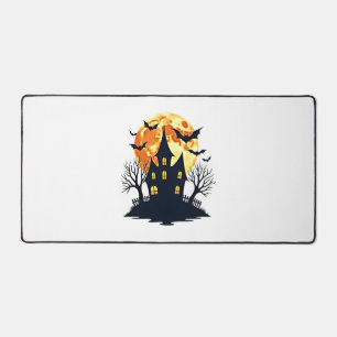 Maison hantée avec chauves-souris - Halloween Éffr