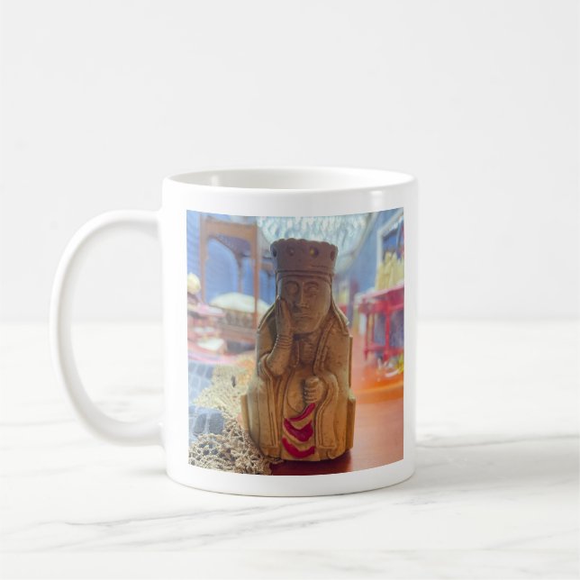 Maison Hantée de Lewis Chess Coffee Mug 3 (Reine) (Gauche)