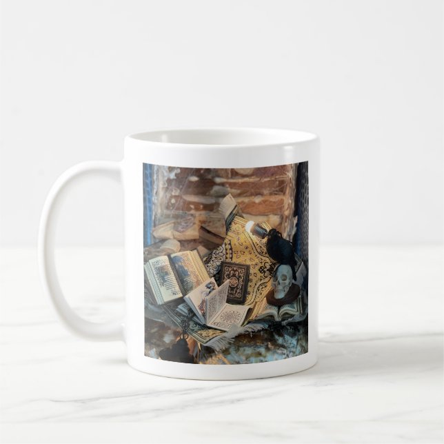 Maison hantée de Lewis Tasse à café 5 (Corbeau) (Gauche)