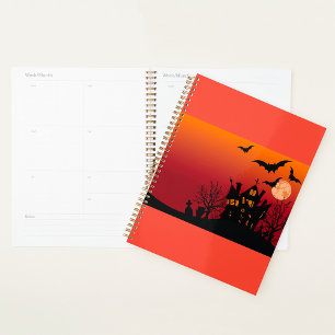 Maison Hantée éffrayante Halloween nuit