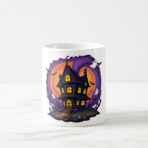 Maison hantée Halloween Mug - Mansio gothique Éffr