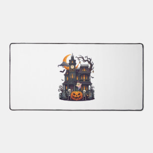 Maison Hantée Halloween Squelettes Citrouille Fant