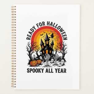 Maison Hantée Halloween Vintage Chemise Prête à Fa
