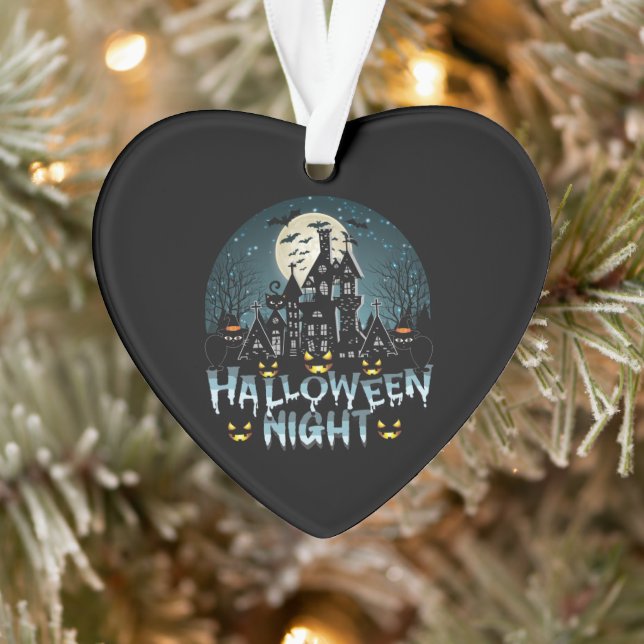 Maison hantée, Soirée d'Halloween effrayante (Arbre)