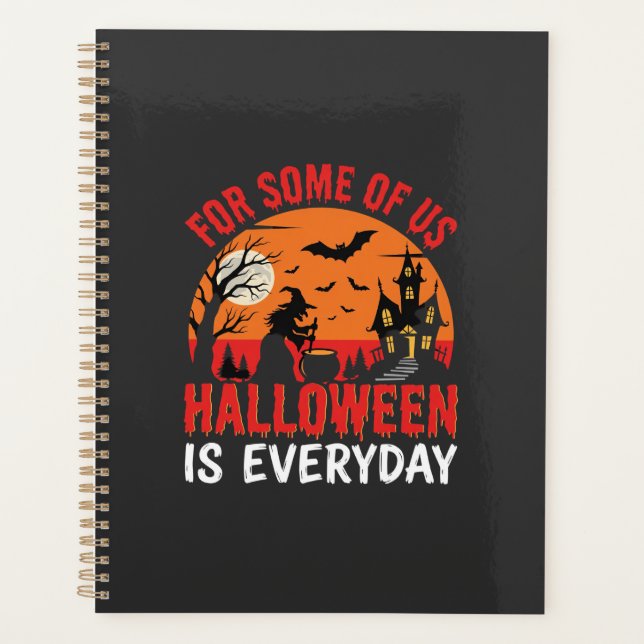 Maison Hantée Sorcière Tous Les Jours Halloween (Devant)