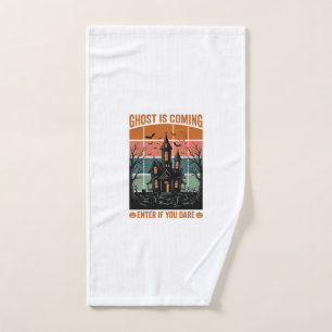 Maison Hantée Vintage Ghost Arrive Halloween Dé