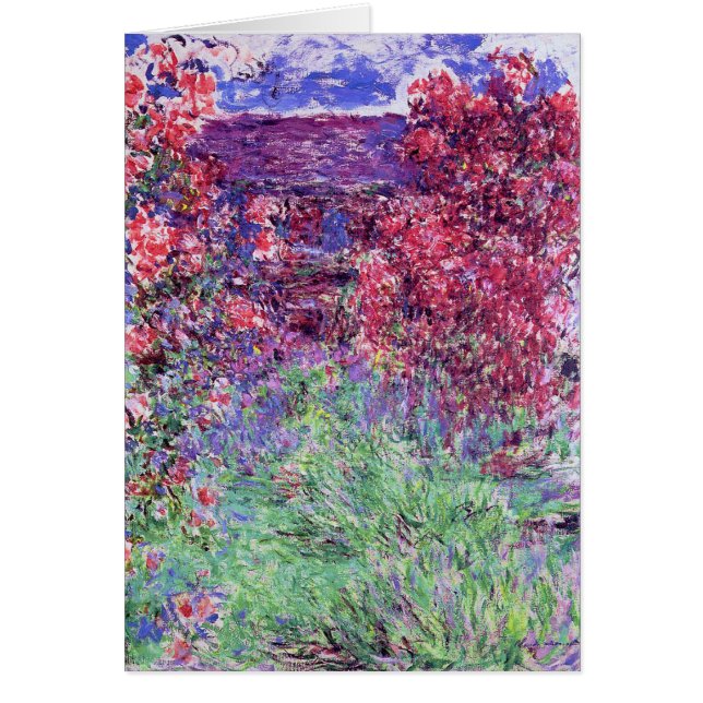 Maison Parmi les Roses, Claude Monet (Devant)
