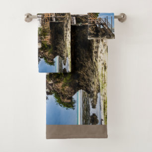 Maison pittoresque sur un affleurement de corail t