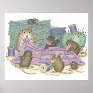 Maison-Souris Designs® - affiche piquante de