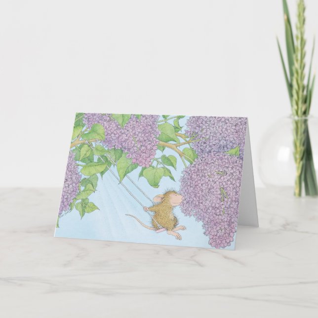 Maison-souris Designs® - Carte pour notes (Devant)