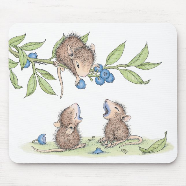 Maison-Souris Designs® - tapis de souris (Devant)