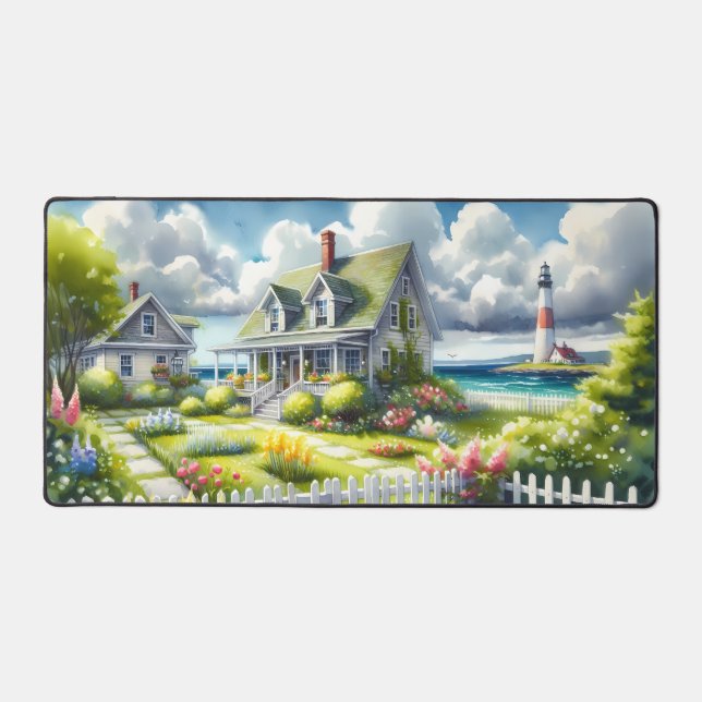 Maisonnette avec vue sur le phare (Recto)