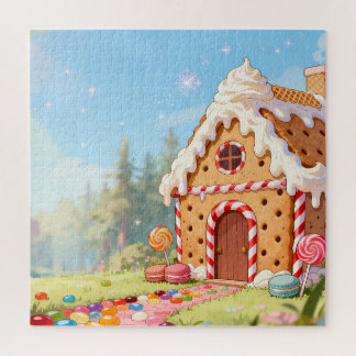 Maisonnette de Bonbons en Puzzle