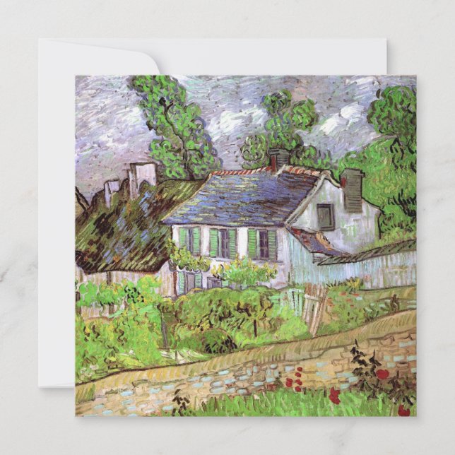 Maisons à Auvers par Vincent van Gogh (Devant)