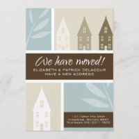 Maisons Brown Silhouette Faire-part mobile