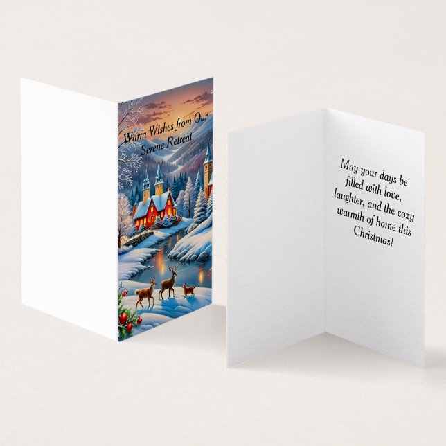 Maisons confortables en hiver (Inside and Outside)