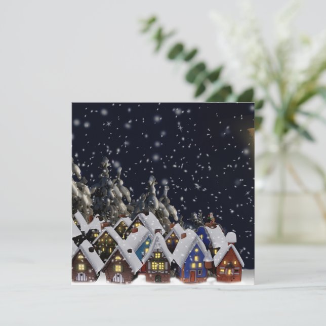 Maisons de Noël (Debout devant)