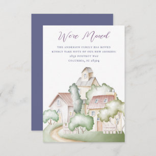 Maisons de quartier Déménagement Faire-part