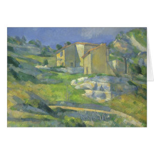 Maisons en Provence par Paul Cezanne, Art Vintage