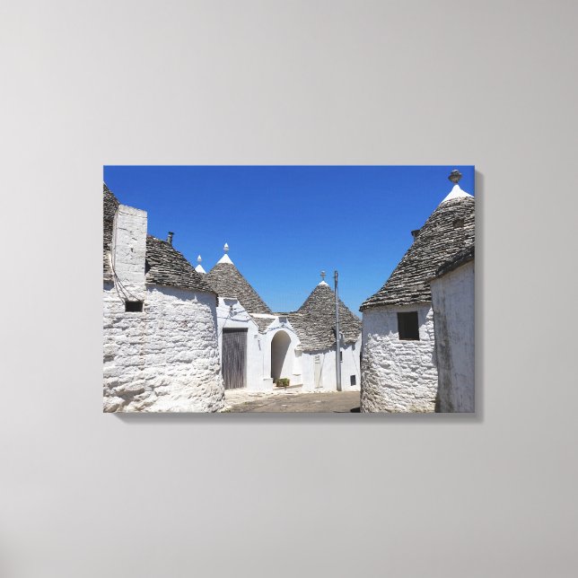 Maisons Trulli en Alberobello, Pouilles impression (Recto)