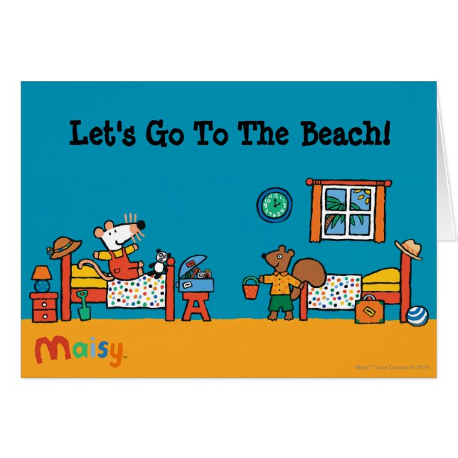 Maisy et Cyrille vont sur la scène de vacances (Devant horizontal)