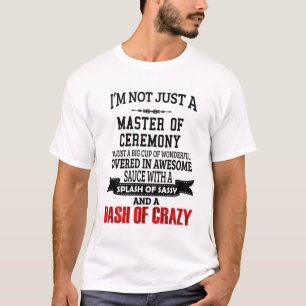 Maître De Cérémonie T-Shirt Don/Présenté, Amu
