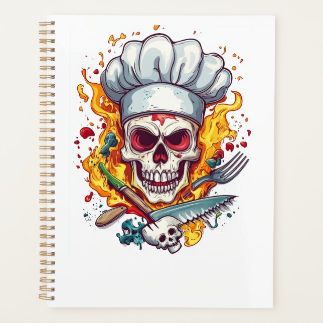 Maître de cuisine Chef Crâne (Devant)