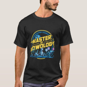 Maître de Mowologie T-shirt Papa drôle Tondeuse à