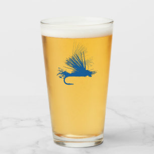 Maître de vol - Verre à pinte bleue