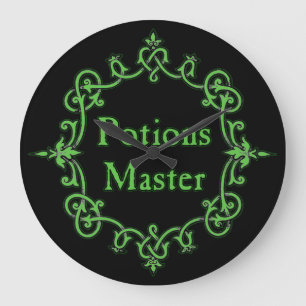 Maître des potions - Horloge murale #2