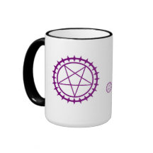 Maître d'hôtel noir inspiré, tasse