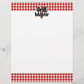 Maître du Grill avec outils BBQ et table de pique-