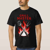 Maître du Grill – T-Shirt BBQ pour la Fête des Pèr