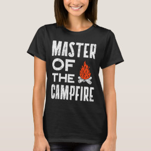 Maître du T-Shirt de Camping Papa Campeur de Campe