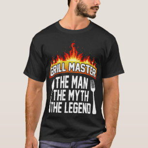 Maître Grill L'Homme Le Mythe Le Tshirt De La Lé