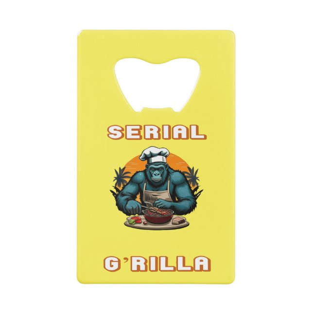 Maître Serial G'rilla Fun BBQ Griller Pun (Devant)