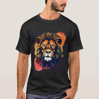 Majesté déchirante : T-shirt tête de lion