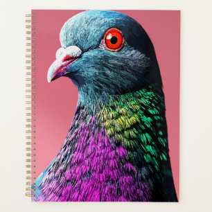Majesté Royale de Pigeon Portrait Réaliste et Viva