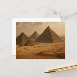 Majestic Gizeh Pyramides Carte postale égyptienne