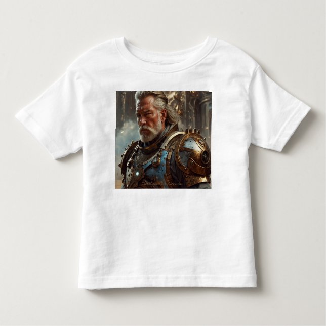 Majestic Regal Steampunk King Toddler T-shirt (Devant)