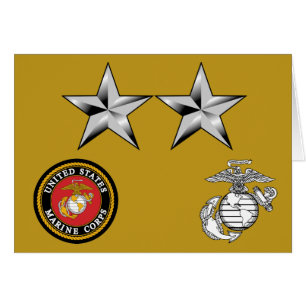 MajGen Major General d'usmc 0-8