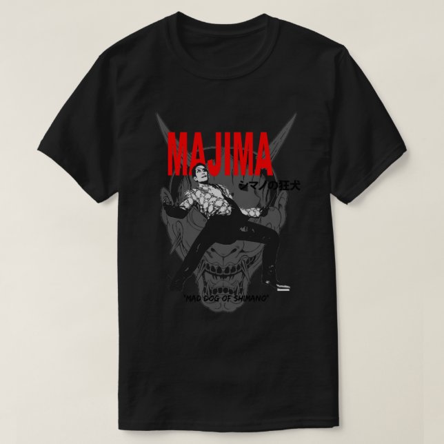 Majima Mad Chien de Shimano Classic T-Shirt (Design devant)