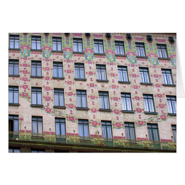 Majolikahaus (Devant horizontal)